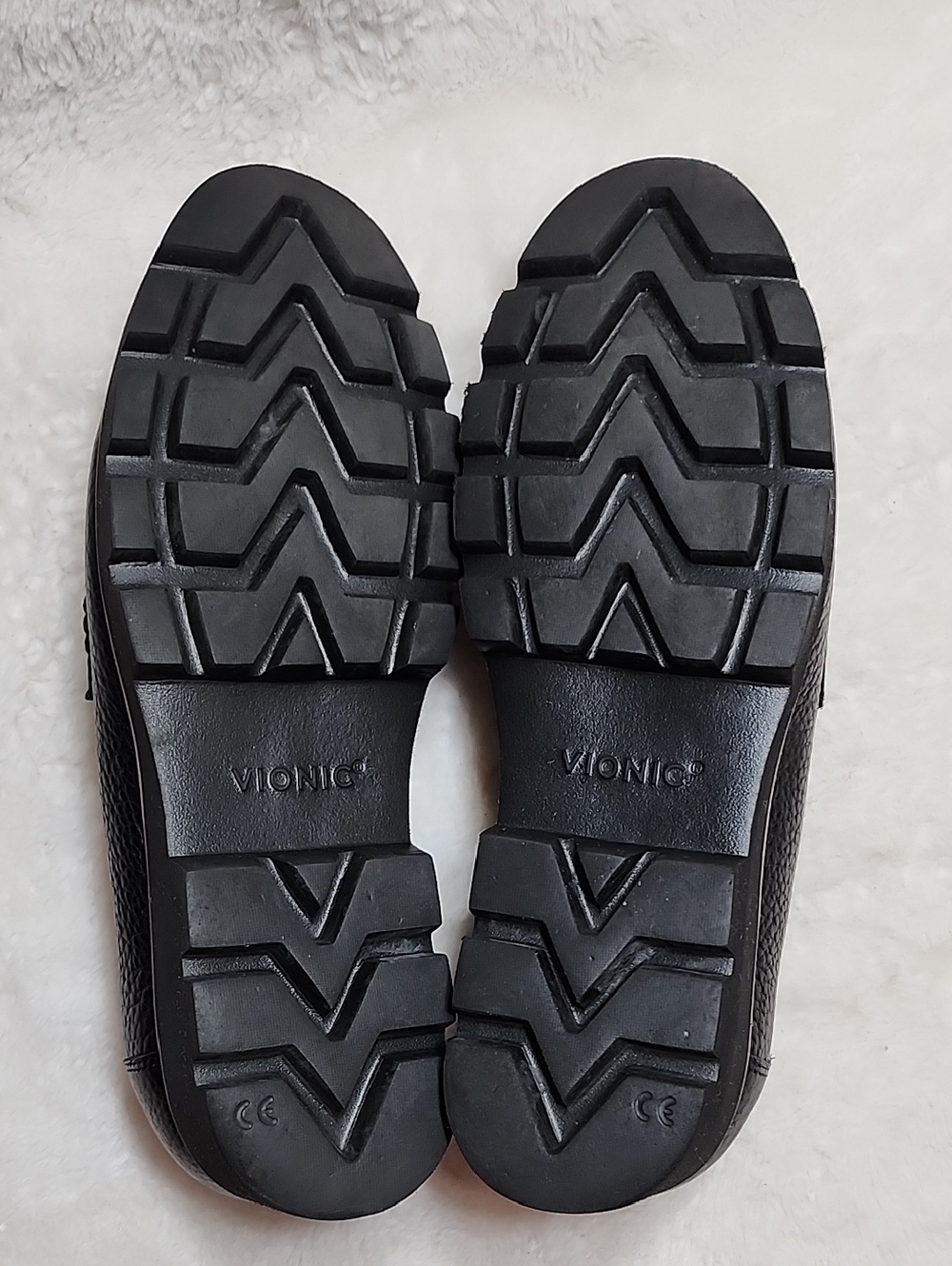 Vionic Women's Emalyn Slip-On Loafers Black Leather 6.5 - Picture 11 of 16